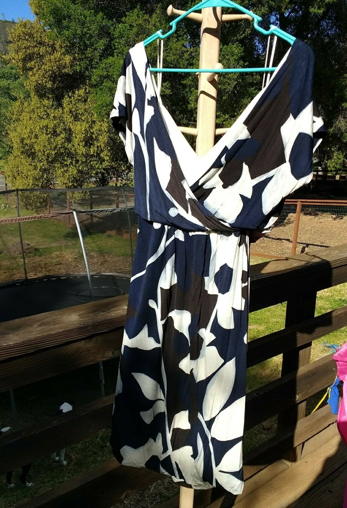 MaxMara made in Italy mini faux wrap front